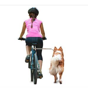 WalkyDog Plus Dog Bicycle Leash for Bike (No Jaw mounting bracket)